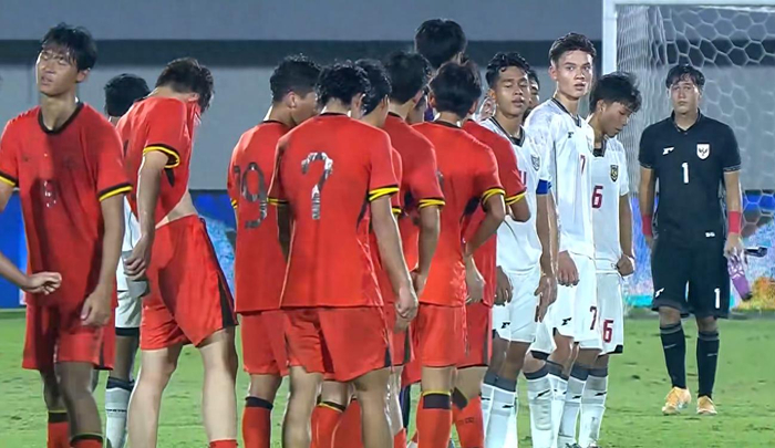 U17亚洲杯首战爆冷：中国0-1印尼 日本逆转卡塔尔